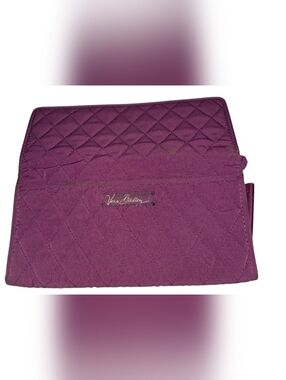 Vera Bradley Quilted Plum Purple Wallet